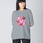 SU-KUのうまひつじさるとりいぬい Big Long Sleeve T-Shirt