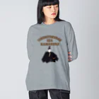 キッズモード某のいいくにつくろう IZA 鎌倉!! ビッグシルエットロングスリーブTシャツ