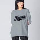 SCC DESIGN WORKSの唐揚げベースボール Big Long Sleeve T-Shirt