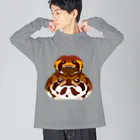 みのじのフクラガエル Big Long Sleeve T-Shirt