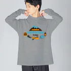 キッズモード某のありふれたアウトドアデザイン Big Long Sleeve T-Shirt