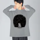 planetNITの冬の星座 Big Long Sleeve T-Shirt