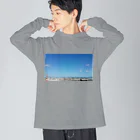 木ノ下商店の宇都宮の空 Big Long Sleeve T-Shirt