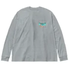 なごの殿と梅雨／猫 Big Long Sleeve T-Shirt