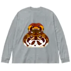 みのじのフクラガエル Big Long Sleeve T-Shirt