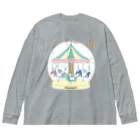 すずきいときちのメリーメリーバク Big Long Sleeve T-Shirt