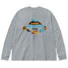 キッズモード某のありふれたアウトドアデザイン Big Long Sleeve T-Shirt