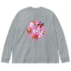 SU-KUのうまひつじさるとりいぬい Big Long Sleeve T-Shirt