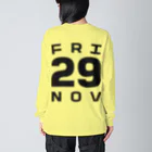 XlebreknitのFriday, 29th November Big Long Sleeve T-Shirt