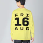 XlebreknitのFriday, 16th August Big Long Sleeve T-Shirt