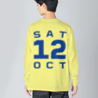 XlebreknitのSaturday, 12th October Big Long Sleeve T-Shirt