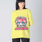 筒井トトのMINORU ビッグシルエットロングスリーブTシャツ