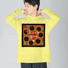[ DDitBBD. ]の[ Thanks Sunflower ] ビッグシルエットロングスリーブTシャツ