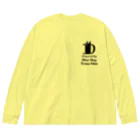 Bordercollie StreetのDDTO-BK ビッグシルエットロングスリーブTシャツ