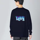 きゃりあのお店のとろけるLOVE ビッグシルエットロングスリーブTシャツ