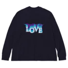 きゃりあのお店のとろけるLOVE ビッグシルエットロングスリーブTシャツ