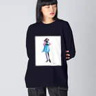 CAORIのGIRL ビッグシルエットロングスリーブTシャツ