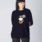 キッズモード某のビールベアー(ふちなしバージョン) Big Long Sleeve T-Shirt