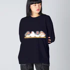 TeaDrop.Cのキンカチョウ Big Long Sleeve T-Shirt