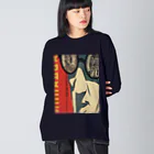 YS VINTAGE WORKSのソビエト　眼鏡　ロシアン・アバンギャルド Big Long Sleeve T-Shirt