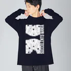 DOTEKKOのT-29 monochrome type:C-W Big Long Sleeve T-Shirt