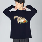 ごまーみんのもりもりジュウサンセンジリス Big Long Sleeve T-Shirt