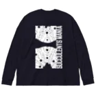 DOTEKKOのT-29 monochrome type:C-W Big Long Sleeve T-Shirt