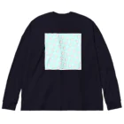 はんぺんのおばけちゃんいっぱい Big Long Sleeve T-Shirt