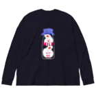 EASEのミルク文鳥 Big Long Sleeve T-Shirt