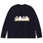 TeaDrop.Cのキンカチョウ Big Long Sleeve T-Shirt