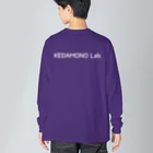 KEDAMONO Lab.のまえがみちゃんBIGロンティー ビッグシルエットロングスリーブTシャツ