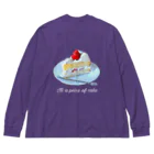 Tom.Y.JのIt's a peice of cake（朝飯前さ！） Big Long Sleeve T-Shirt