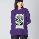 YS VINTAGE WORKSのスペイン・バルセロナ 1930年 ホチキス Big Long Sleeve T-Shirt