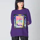 キキとココからの➕他のデザイン：太陽の恵み／芽吹き Big Long Sleeve T-Shirt