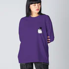 はんぺんのハロウィンおばけちゃん Big Long Sleeve T-Shirt