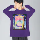 キキとココからの➕他のデザイン：太陽の恵み／芽吹き Big Long Sleeve T-Shirt