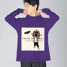 insparation｡   --- ｲﾝｽﾋﾟﾚｰｼｮﾝ｡のかぼちゃ男くん Big Long Sleeve T-Shirt