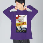 YS VINTAGE WORKSのスペイン　柔軟剤羊 ビッグシルエットロングスリーブTシャツ