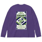 YS VINTAGE WORKSのスペイン・バルセロナ 1930年 ホチキス Big Long Sleeve T-Shirt