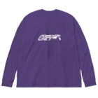 PoooompadoooourのGUPPYロゴ(白) Big Long Sleeve T-Shirt