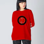 cosmicatiromの血液 パターン1 Big Long Sleeve T-Shirt