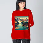 aircooled3のザ カナダの自然 観光地 3 Big Long Sleeve T-Shirt