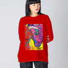 3eyesのZODIAC ox（丑） ビッグシルエットロングスリーブTシャツ