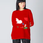 pastelia　shopのかぜにふかれても2 Big Long Sleeve T-Shirt