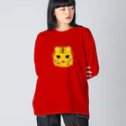 CHOSANAの猫柄の虎 Big Long Sleeve T-Shirt