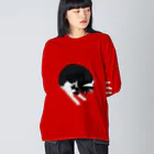 猫山八郎の猫山八郎のアンモニャイト(？) Big Long Sleeve T-Shirt