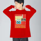 YS VINTAGE WORKSのチェコ　ラジカセ Big Long Sleeve T-Shirt