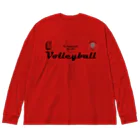 ShibuTのVolleyball(バレーボール) ビッグシルエットロングスリーブTシャツ