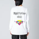 ストリートファッションはEighTwOne-821-(えいとぅーわん はちにーいち)のDIAMOND ビッグシルエットロングスリーブTシャツ