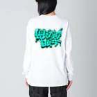 katie worksのL/S HUNG OUT TEE Big Long Sleeve T-Shirt